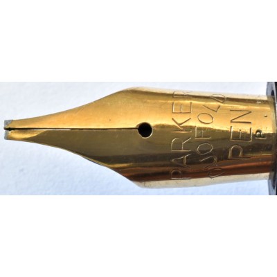 PA3824 Parker Duofold Special, Streamlined.  (Triple Broad Italic Flexible))
