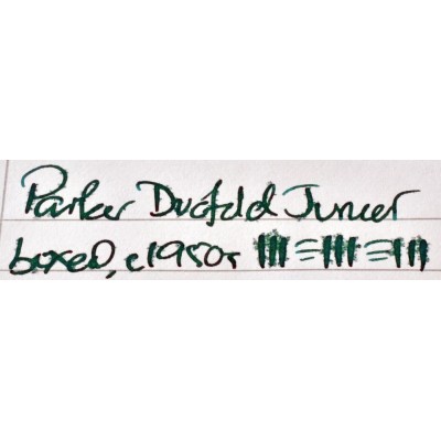 PA3832 Parker Duofold Junior, boxed. (Soft Fine) PA3832 Parker Duofold Junior, boxed. (Soft Fine)
