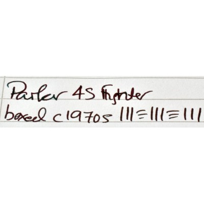 PA3834 Parker 45 Flighter, boxed. (Extra Fine) PA3834 Parker 45 Flighter, boxed. (Extra Fine)