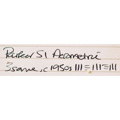 PA3862 Parker 51 Aerometric Threesome. (Fine to Medium)