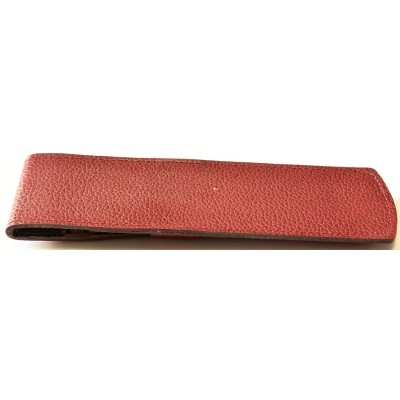 PA3868 Parker Red Leather Pen Case for 2 Pens