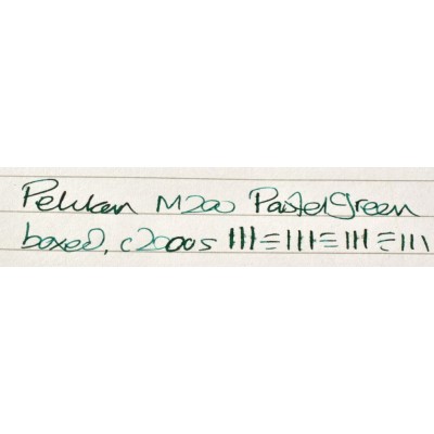 PE133 Pelikan M200 Pastel Green Special Edition, boxed. (Extra Fine) PE133 Pelikan M200 Pastel Green Special Edition, boxed. (Extra Fine)