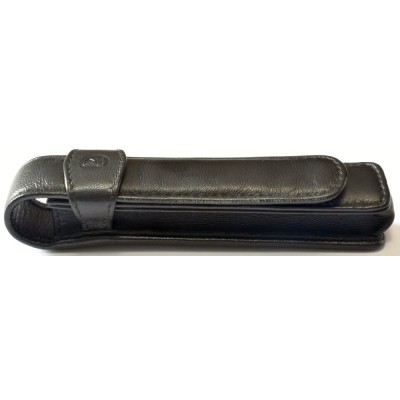 PE142 Pelikan Black Leather Pen Case for 1 Pen