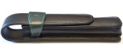 PE150 Pelikan Green/Black Leather Pen Case for 1 Pen PE150 Pelikan Green/Black Leather Pen Case for 1 Pen