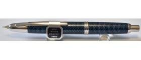 PI133 Pilot Capless Blue Carbonesque, boxed.  (Soft Medium)