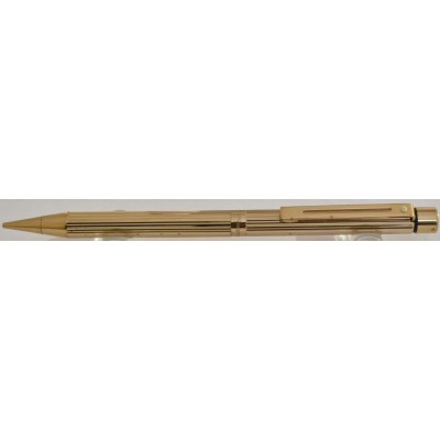 SH1807 Targa by Sheaffer No. 1005 Fluted Gold Plate Pencil