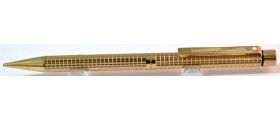 SH1903 Targa by Sheaffer No. 1007 Geometric Gold Plate Pencil