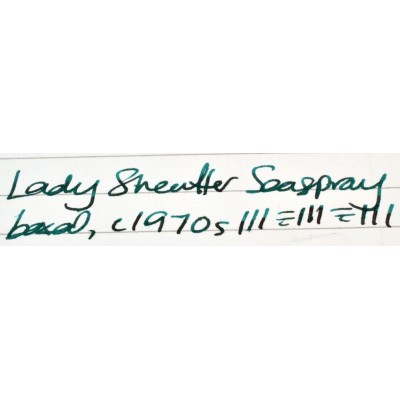 SH1908 Lady Sheaffer No. 925 Seaspray, boxed. (Medium)