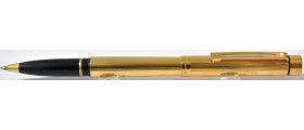 SH1926 Targa by Sheaffer No. 1005 Fluted Gold Plate Rollerball