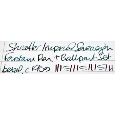 SH1928 Sheaffer Imperial Sovereign Fountain Pen and Ballpoint Set, boxed. (Fine) SH1928 Sheaffer Imperial Sovereign Fountain Pen and Ballpoint Set, boxed. (Fine)