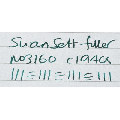 SW847 Swan Self-Filler No. 3160 (Fine) SW847 Swan Self-Filler No. 3160 (Fine)