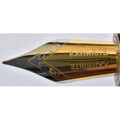 VN027 Varuna Bamboo Cartridge/Converter/Eyedropper Fountain Pen, Brown Mottled (Kanwrite Flexi Nib - Soft Fine) VN027 Varuna Bamboo Cartridge/Converter/Eyedropper Fountain Pen, Brown Mottled (Kanwrite Flexi Nib - Soft Fine)