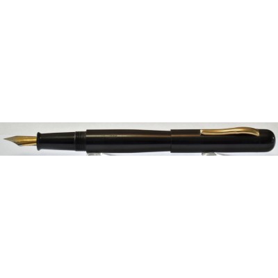 VN028 Varuna Vishal Cartridge/Converter/Eyedropper Fountain Pen, Black  (Kanwrite Flexi Nib - Semi-Flexible Fine)