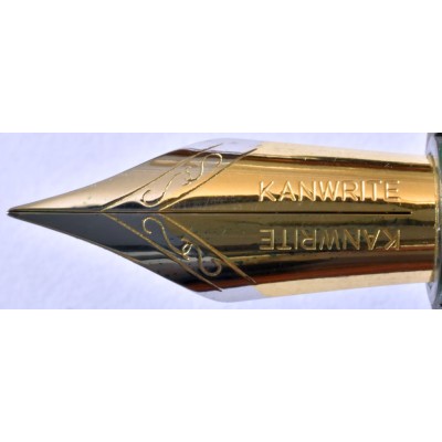 VN029 Varuna Vishal Cartridge/Converter/Eyedropper Fountain Pen, Black  (Kanwrite Flexi Nib - Semi-Flexible Fine)