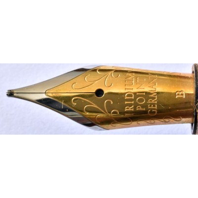 VN030 Varuna Bamboo Cartridge/Converter/Eyedropper Fountain Pen, Brown Mottled  (JOWO Broad Nib)