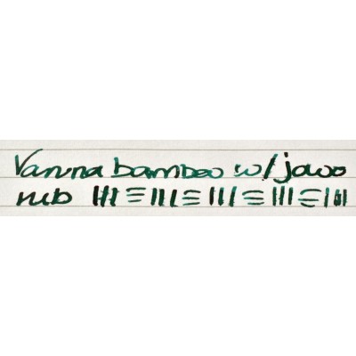 VN030 Varuna Bamboo Cartridge/Converter/Eyedropper Fountain Pen, Brown Mottled  (JOWO Broad Nib)