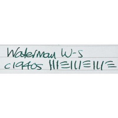 WA726 Waterman's No. W5. (Soft Fine) WA726 Waterman's No. W5. (Soft Fine)