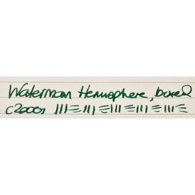 WA727 Waterman Hemisphere, boxed. (Medium). WA727 Waterman Hemisphere, boxed. (Medium).