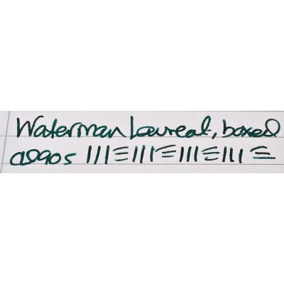 WA730 Waterman Laureat, boxed.  (Medium)