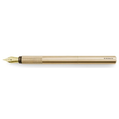 Wingback Fountain Pen, Brass