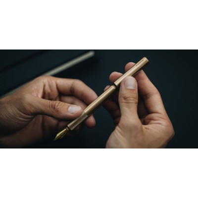 Wingback Fountain Pen, Brass