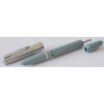 Wing Sung 601 Vacumatic, Blue/Grey