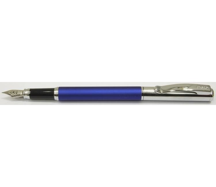 Cresco Master Touch Fountain Pen and Ballpoint Set, Blue