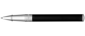 S. T. Dupont D-Initial Rollerball, 262207, Matte Black and Chrome
