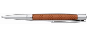 S. T. Dupont Défi Ballpoint, 405715, Brown Leather and Palladium