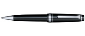 Sailor Professional Gear Ballpoint, Black with Silver Accents