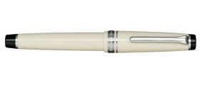 Sailor Professional Gear Fountain Pen, Ivory with Silver Accents